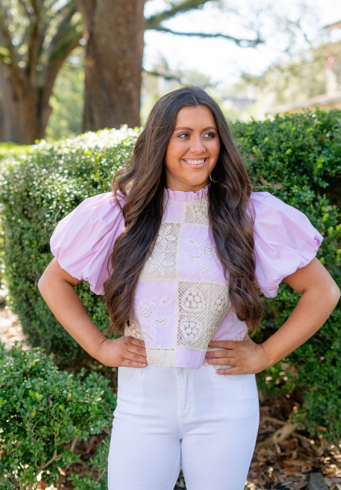Avery Patchwork Top