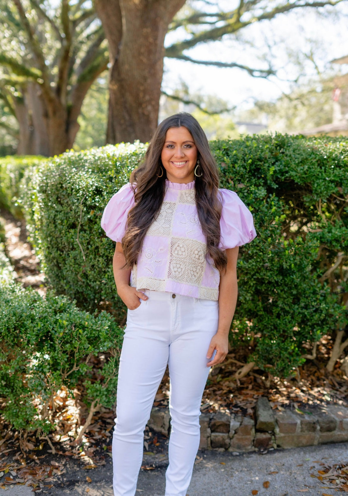 Avery Patchwork Top