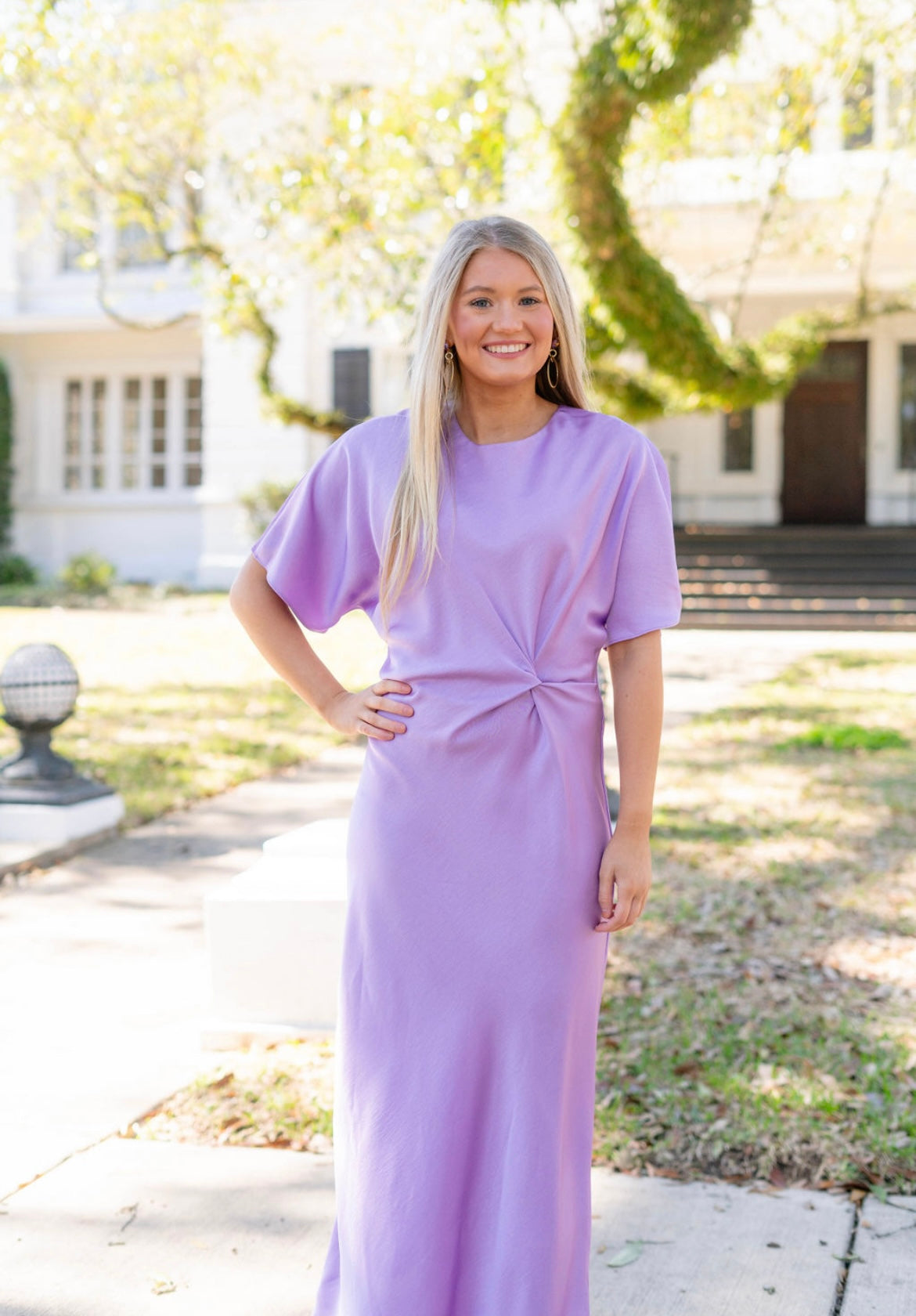 Rosemary Satin Dress