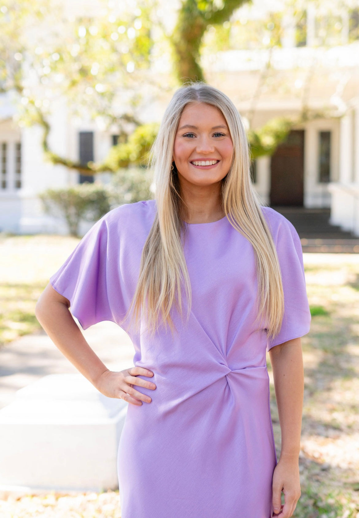 Rosemary Satin Dress