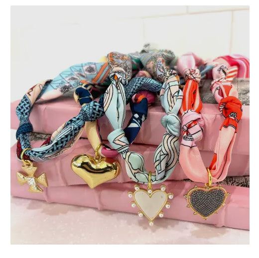Silk Scarf Necklaces
