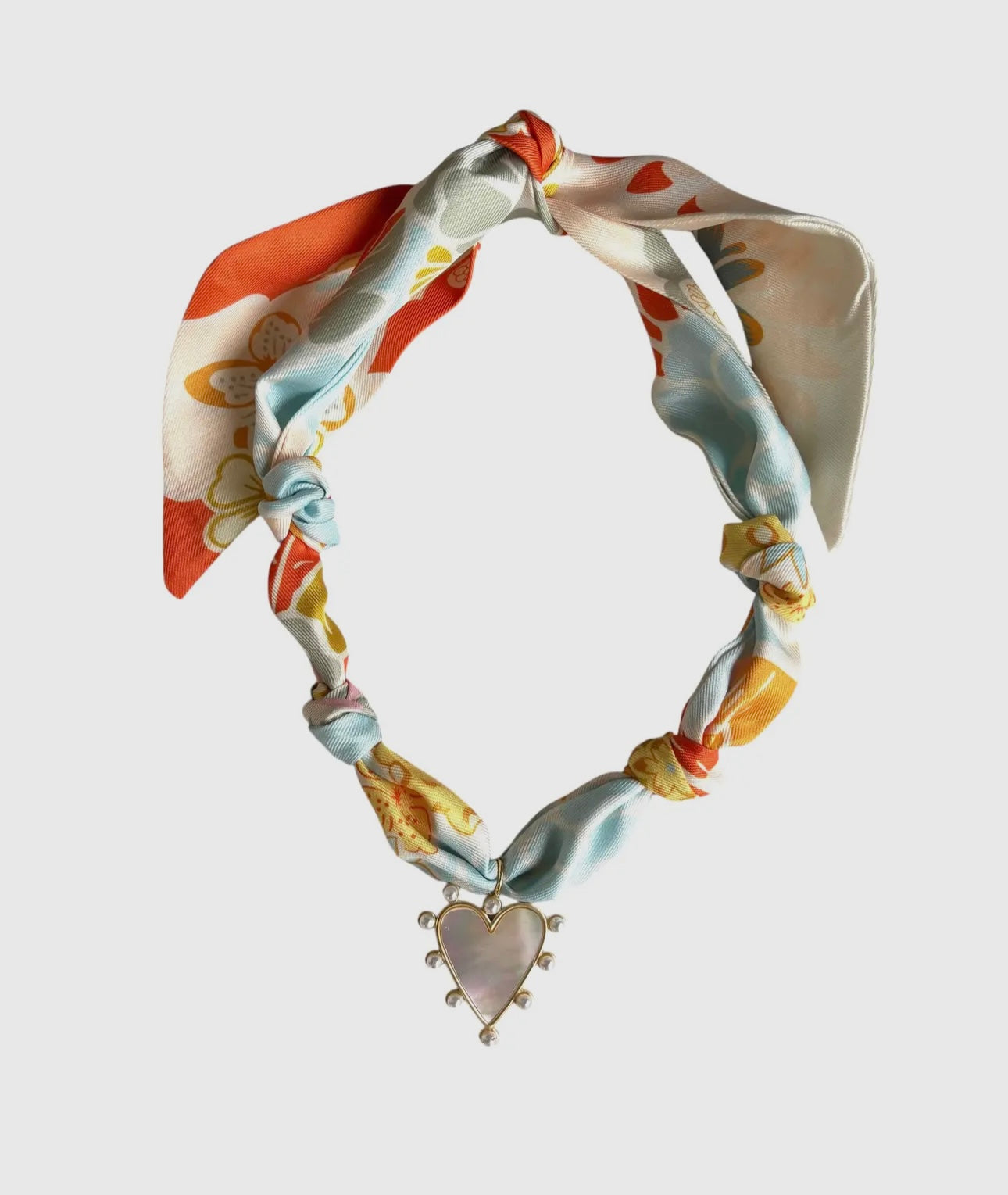 Silk Scarf Necklaces