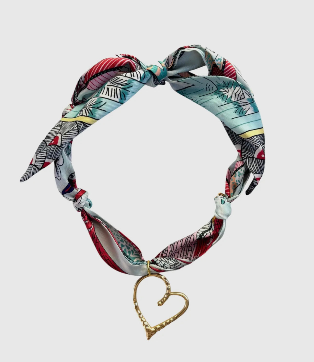 Silk Scarf Necklaces