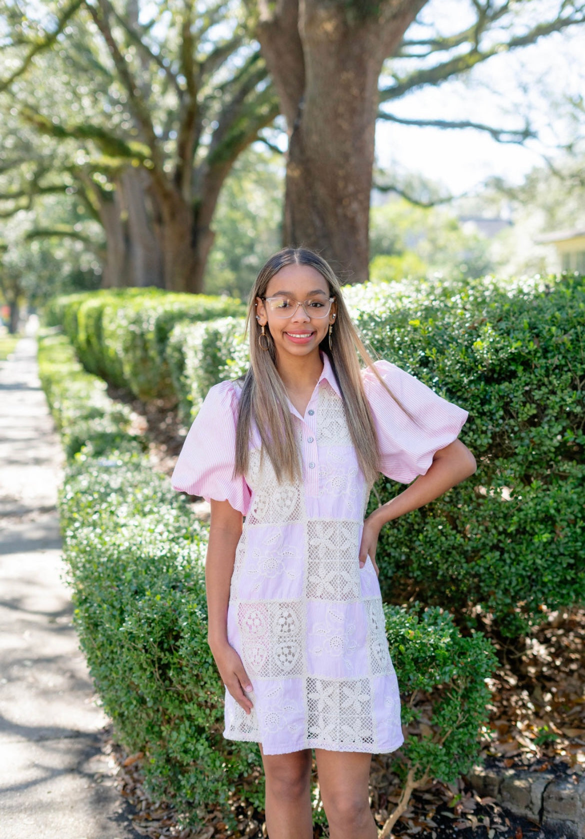 Avery Patchwork Dress