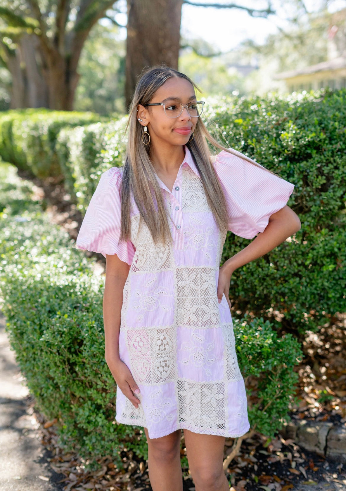 Avery Patchwork Dress