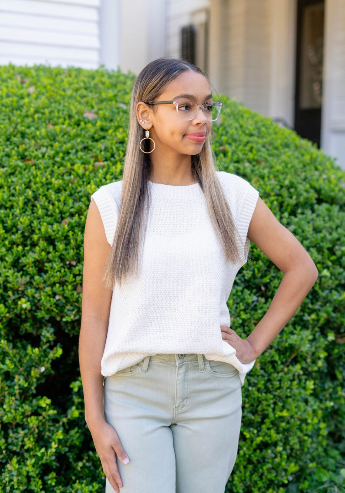 Open Back Bow Top