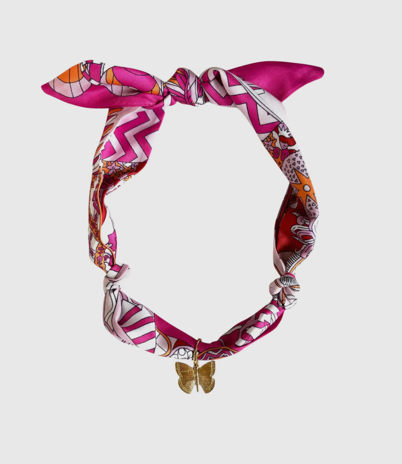 Silk Scarf Necklaces